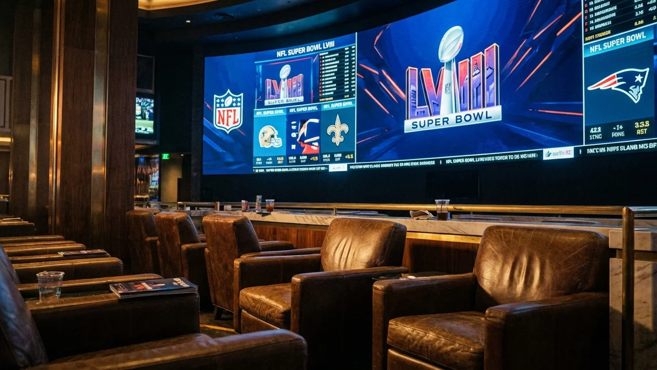 네바다 스포츠 베팅의 위기, 슈퍼볼 거래액 10년 만에 최저치 기록
