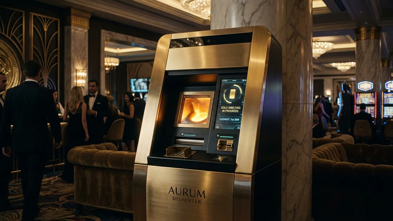 라스베이거스 카지노 '금 제련 ATM' 논란과 규제의 장벽