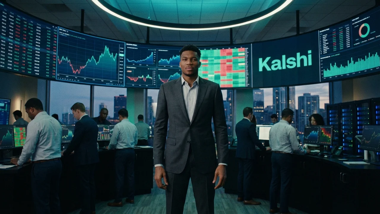 야니스 아데토쿤보, 칼시 주주 합류로 본 예측 시장의 금융화