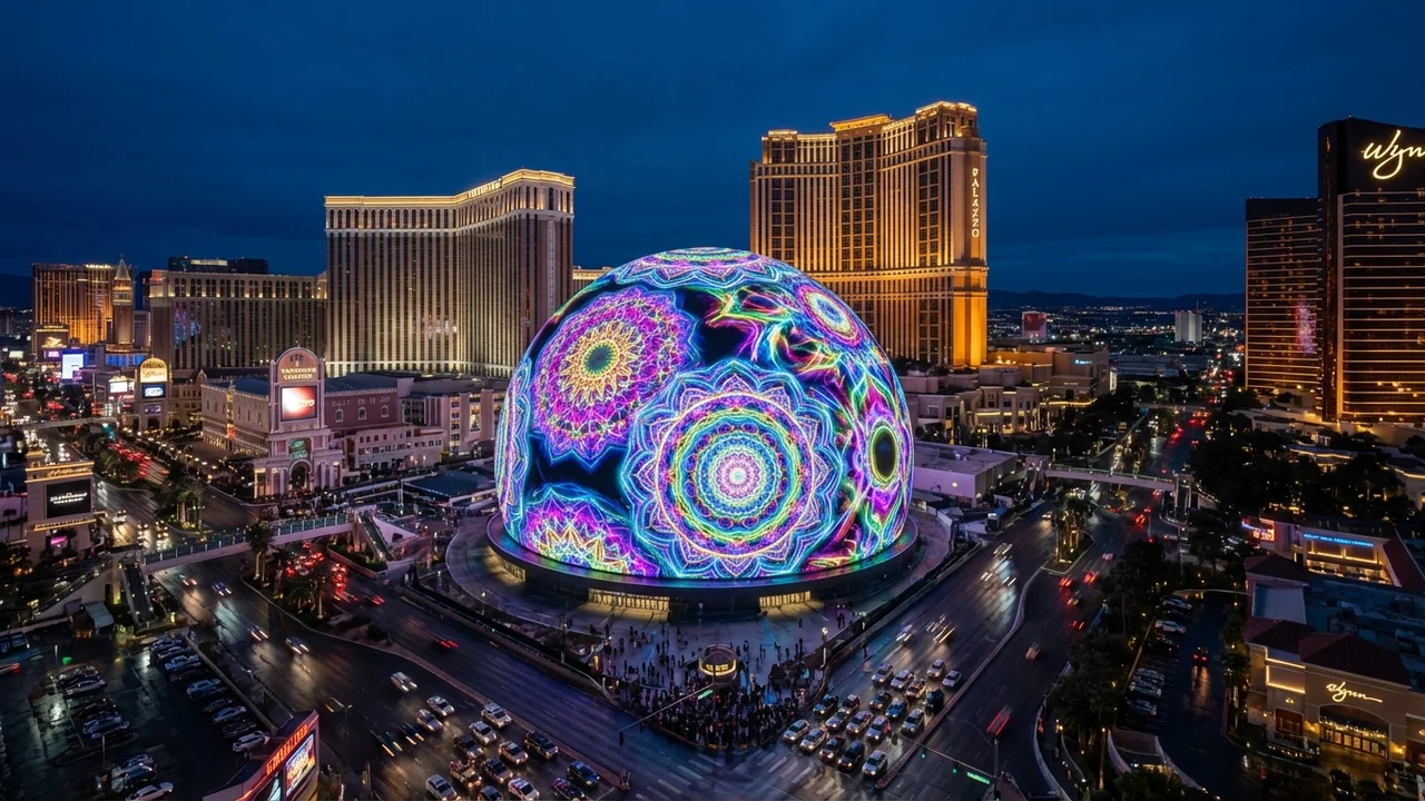 라스베이거스 엔터테인먼트의 진화: 스피어와 툴이 그리는 공연 산업의 미래