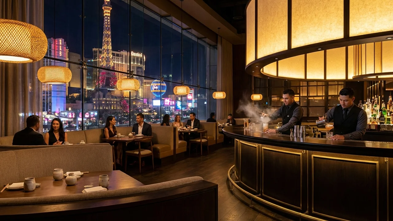 라스베이거스 다이닝의 지각변동: 일식 강화와 스타 셰프 시대의 퇴조