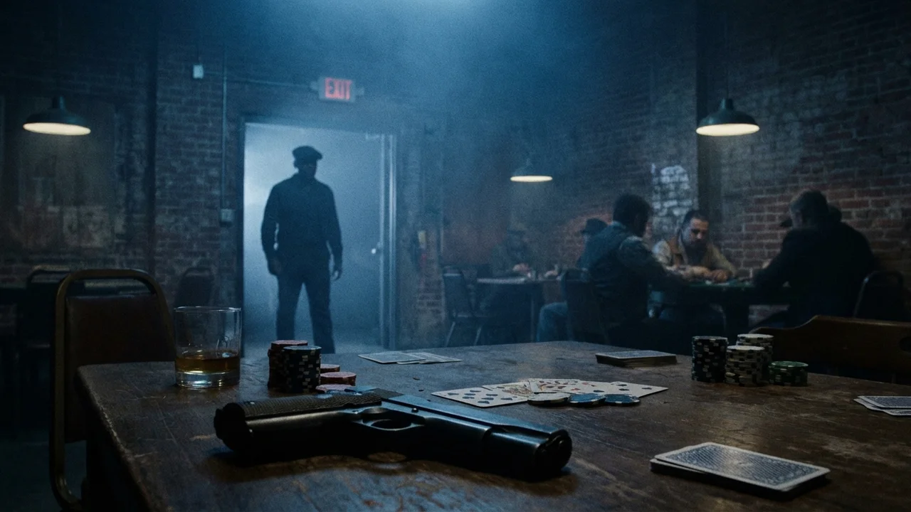 살인 연루 총기 소지한 불법 도박장 경비원 석방, 사법 정의의 한계인가