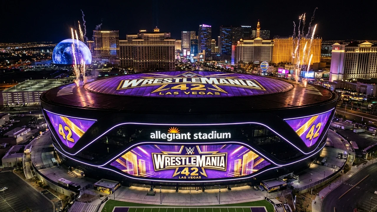 WWE 레슬매니아 42 미디어 전략 변화와 라스베이거스의 경제적 파급력