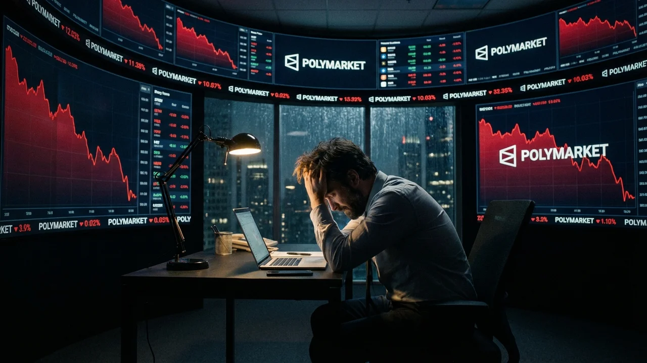 폴리마켓 이용자 84% 손실, 예측 시장의 장밋빛 환상과 비정한 현실