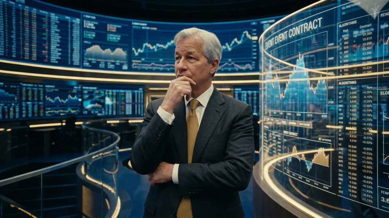 월가의 제왕 제이미 다이먼의 승부수: JP모건은 왜 예측 시장을 조준하는가